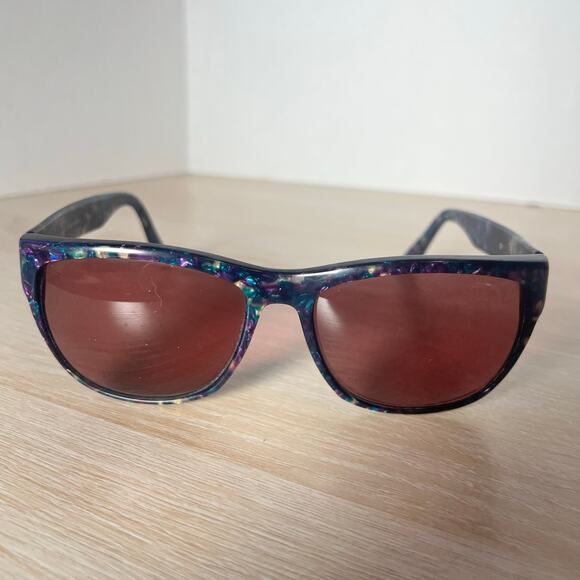 Vintage Givenchy Solaire Mod 122-305 Sunglasses FRAMES ONLY Multicolor France main image 7
